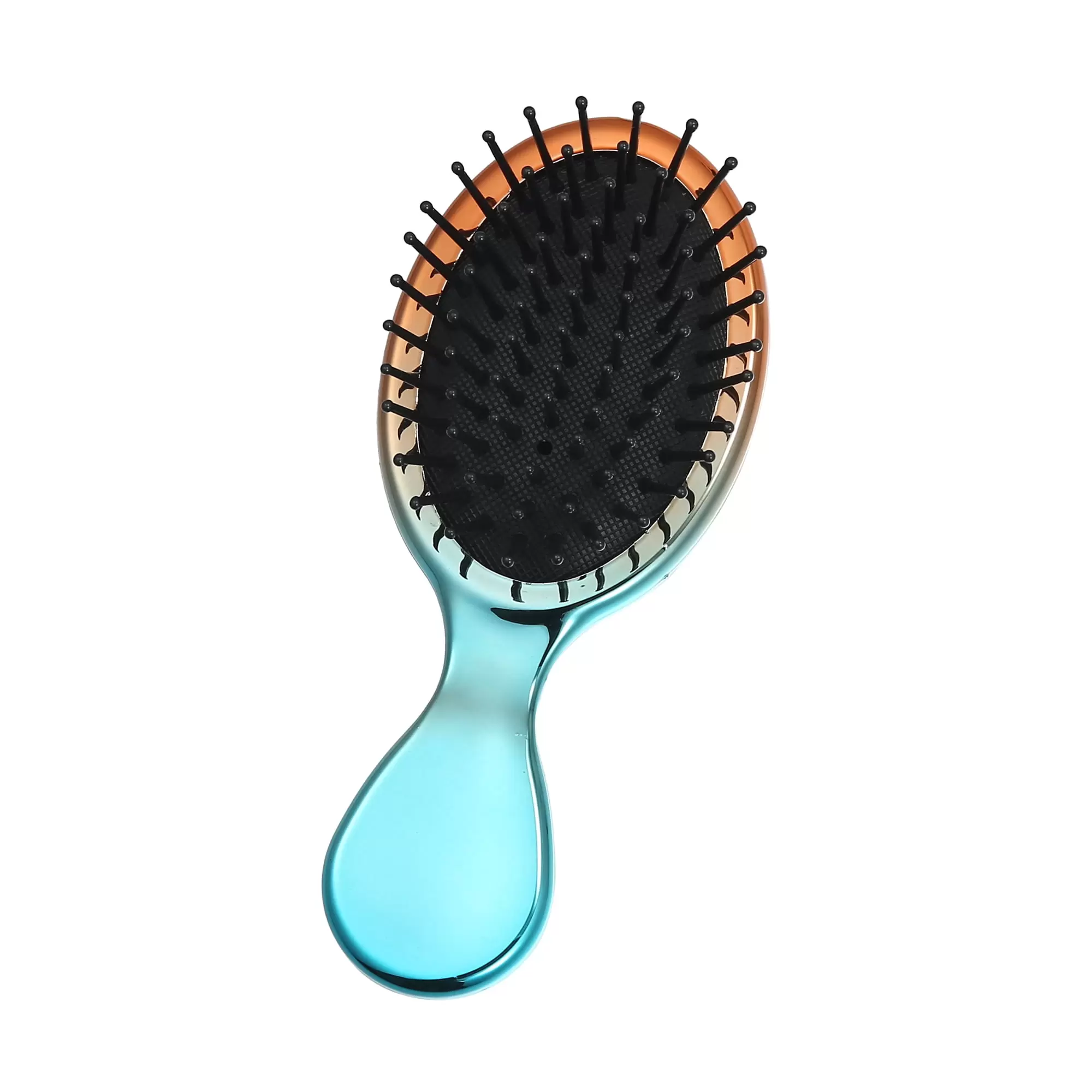 Vocoste Mini Travel Hair Brush Detangler Brush for Wet and Dry Hair Paddle Brush for Women Men Orange Green