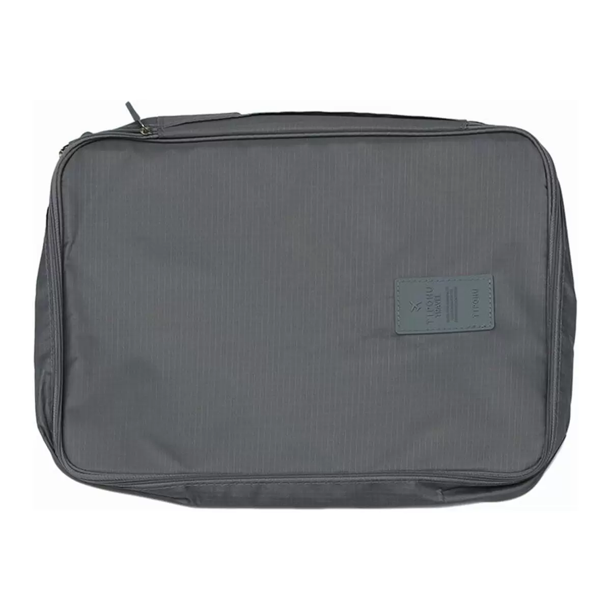 Waterproof Travel Bag Portable Luggage Handbag with Large Capacity (Gray)