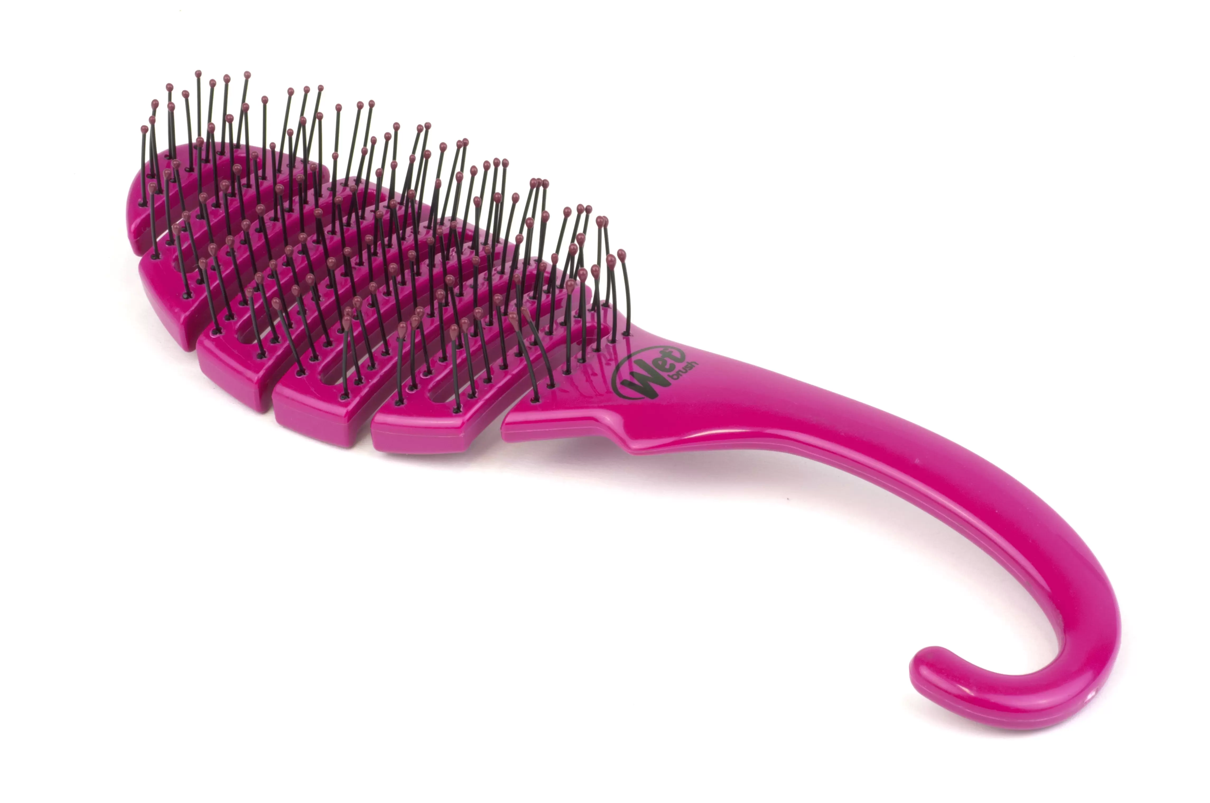 Wet Brush Shower Flex Detangle IntelliFlex Bristles Hair Brush Travel Pink