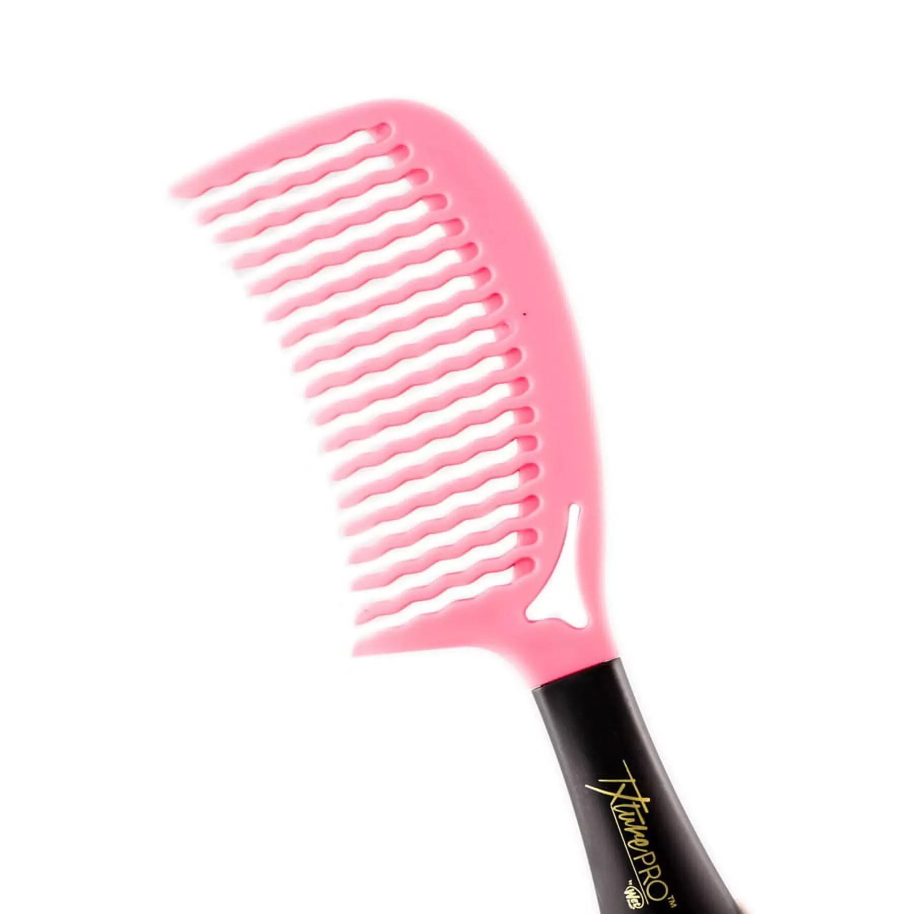 Wet Brush Txture Pro Wave Comb WaveTooth Bristles Hair Comb. Travel Coral