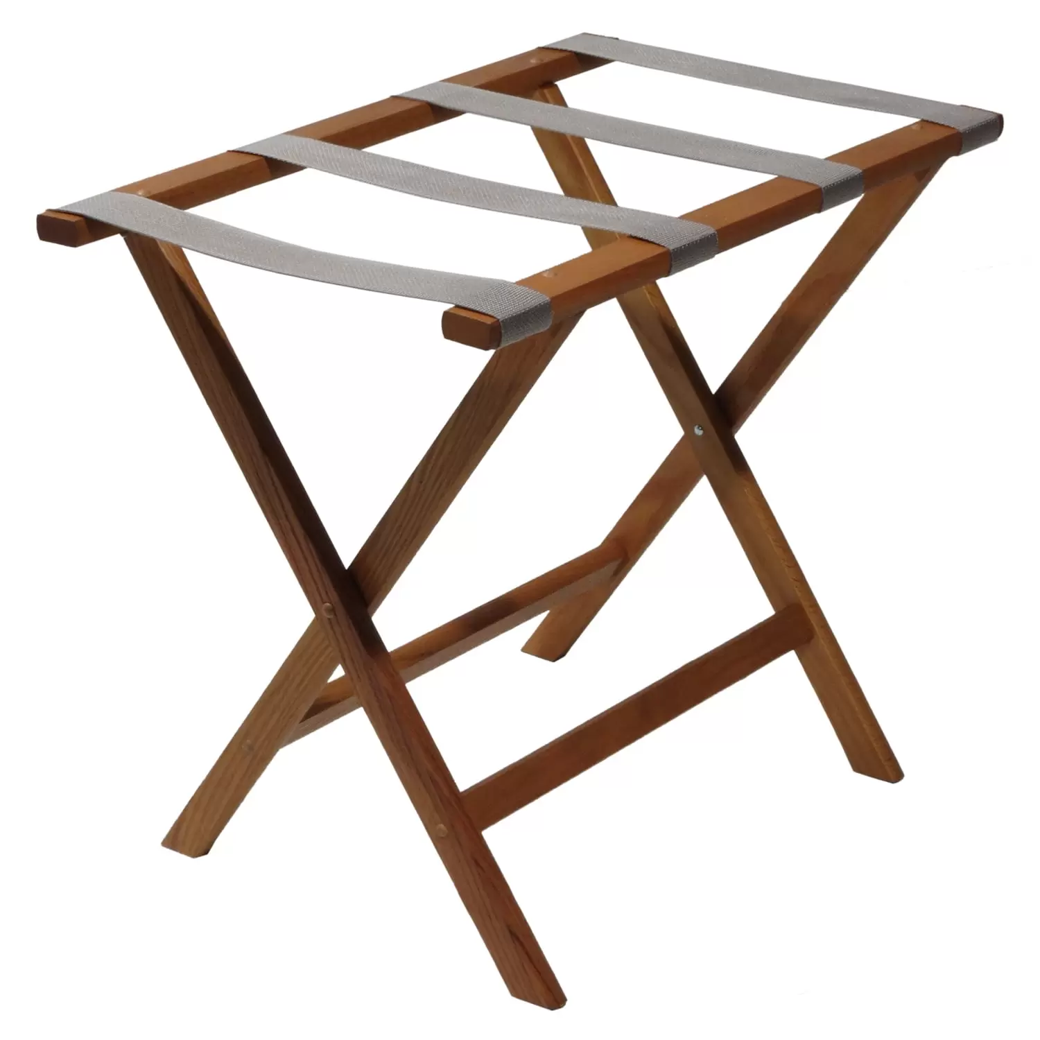 Wooden Mallet Deluxe Straight Leg Luggage Rack