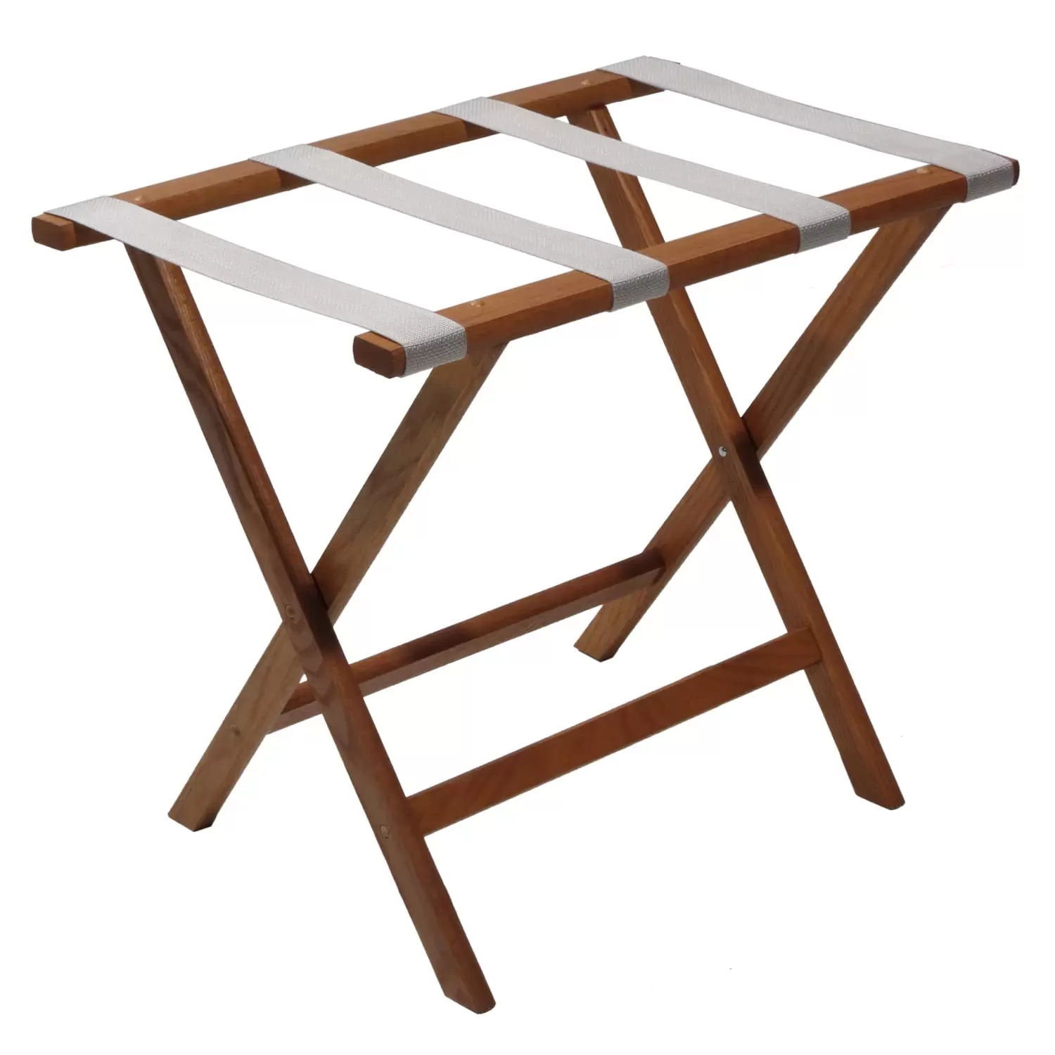 Wooden Mallet Deluxe Straight Leg Luggage Rack