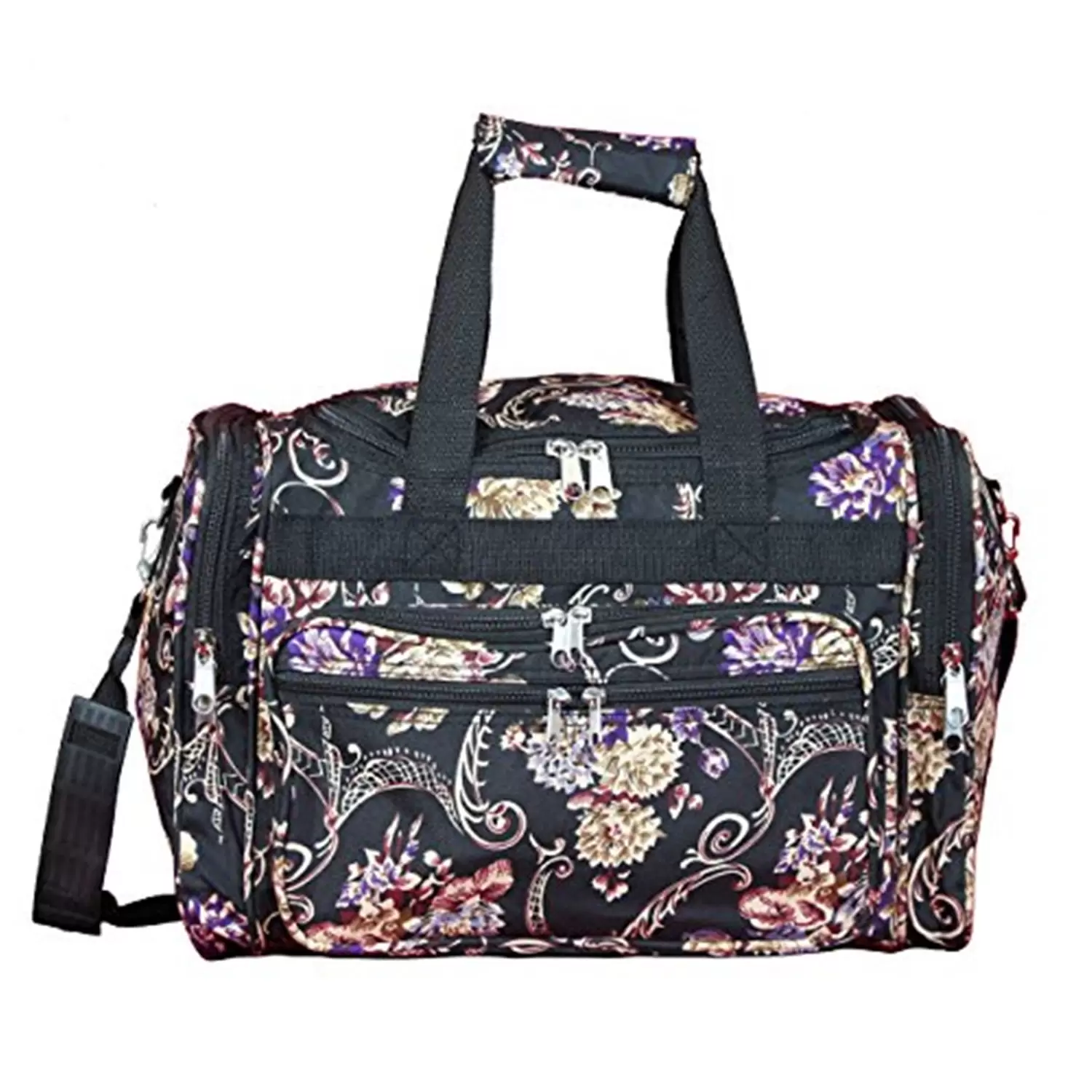 World Traveler 16-inch Carry-On Duffel Bag - Classic Floral