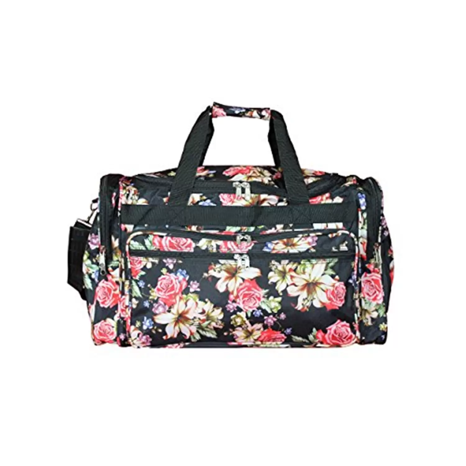 World Traveler 16-inch Carry-On Duffel Bag - Rose Lily