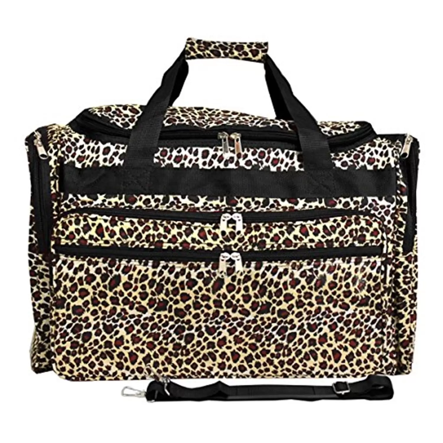 World Traveler 22-inch Travel Duffel Bag - Leopard