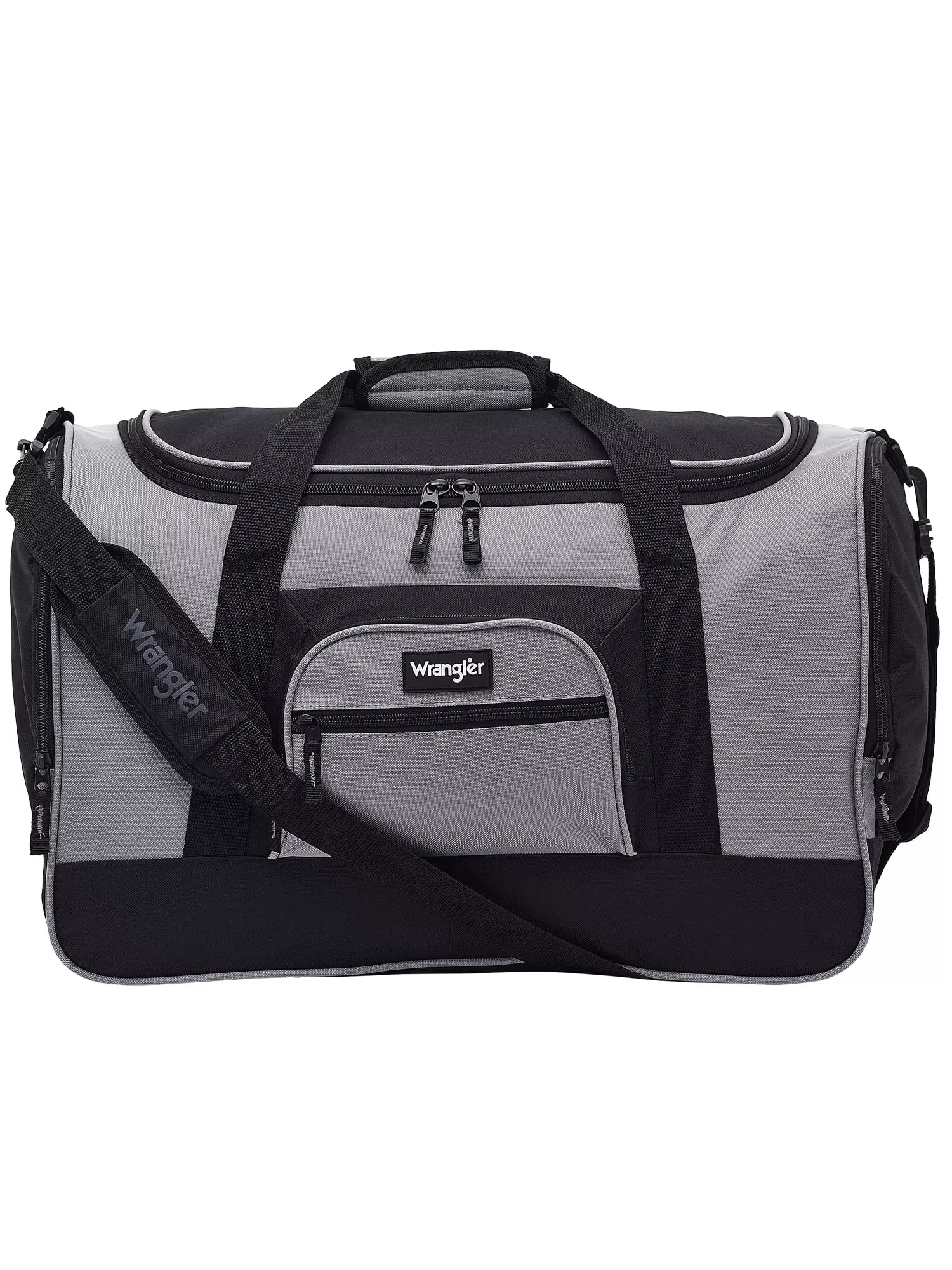 Wrangler 20 Multi-Pocket Sport Duffel. Gray