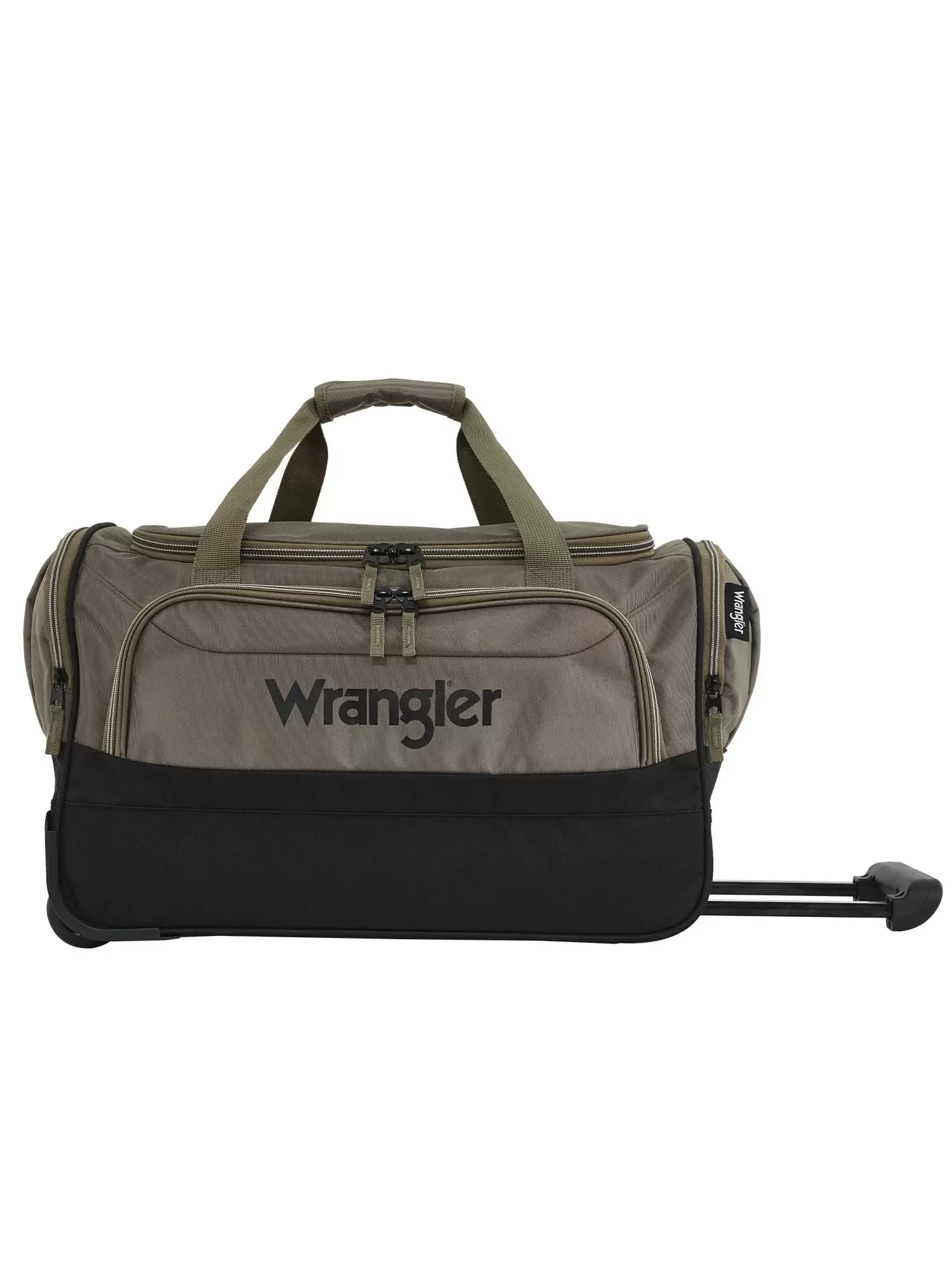 Wrangler 21 Deluxe Rolling Duffel. Fallen Rock