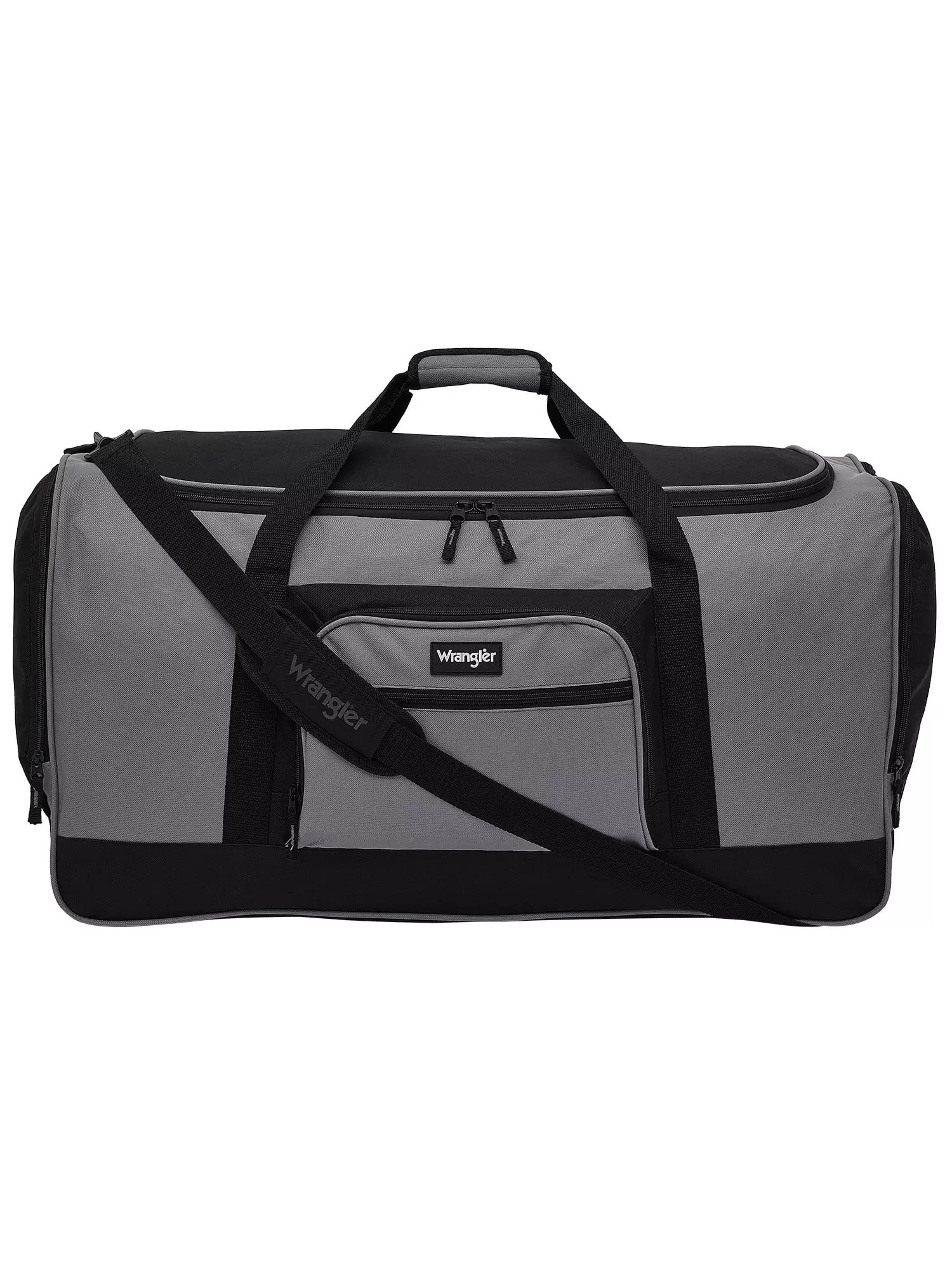 Wrangler 28in Multi-Pocket Sport Duffel. Gray