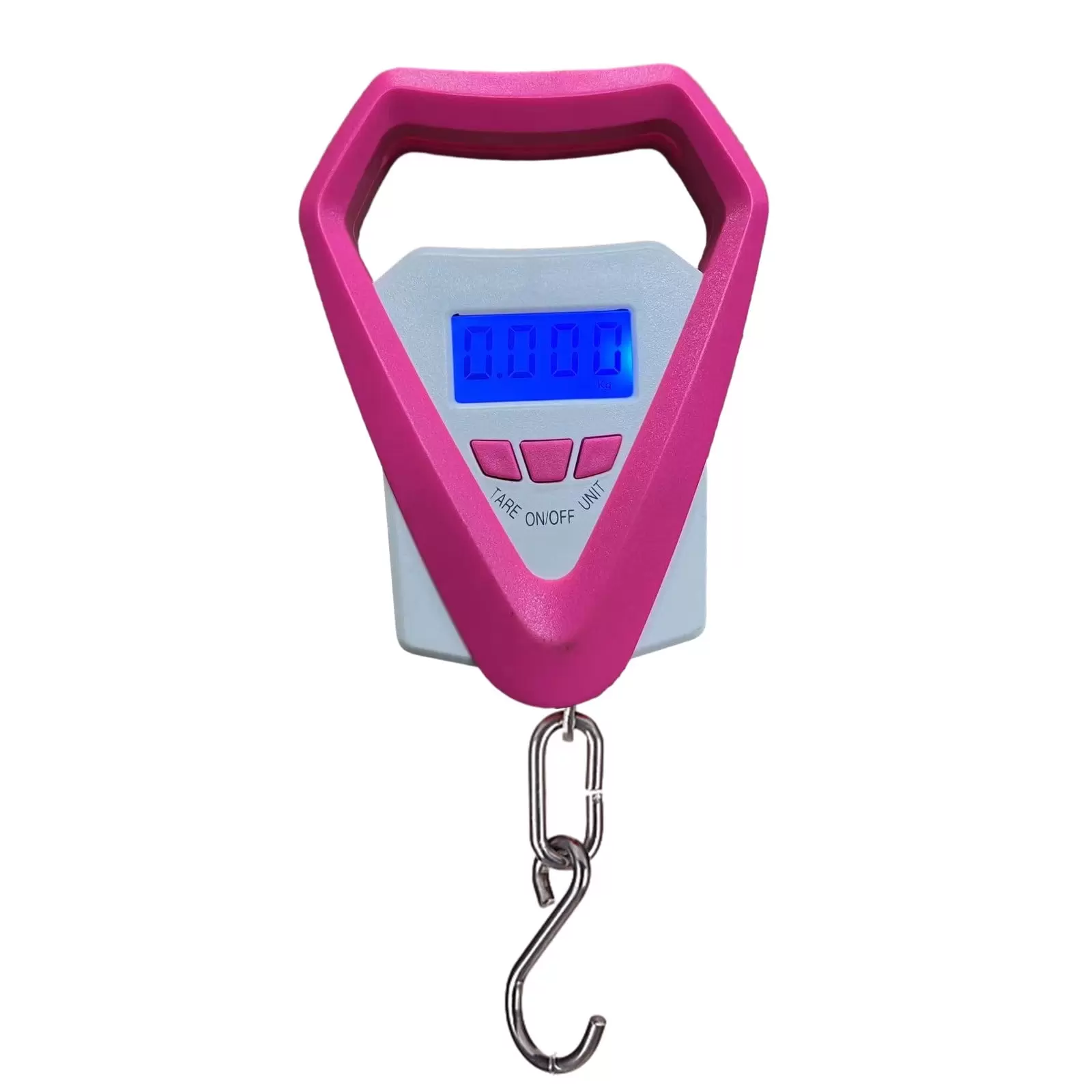 Yoloke Multicolor Portable Electronic Scale with Large LCD Display - Measures 50g to 20kg. 4 Unit Conversions. and Carrying Ring Design (Ink. Green. Blue)