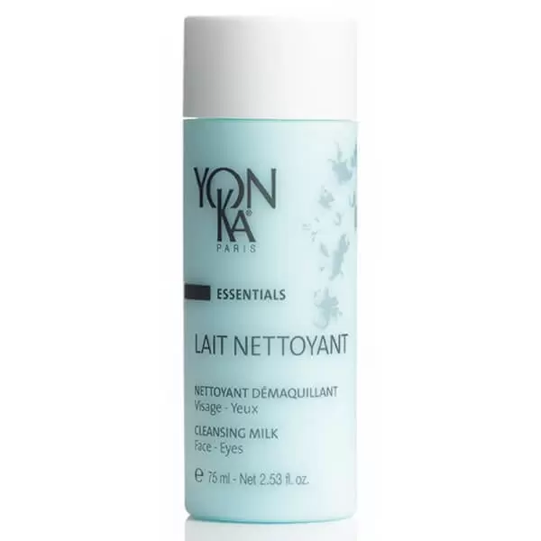 Yonka Lait Nettoyant Cleansing Milk - Face. Eyes. Lips 2.53oz/75ml Travel