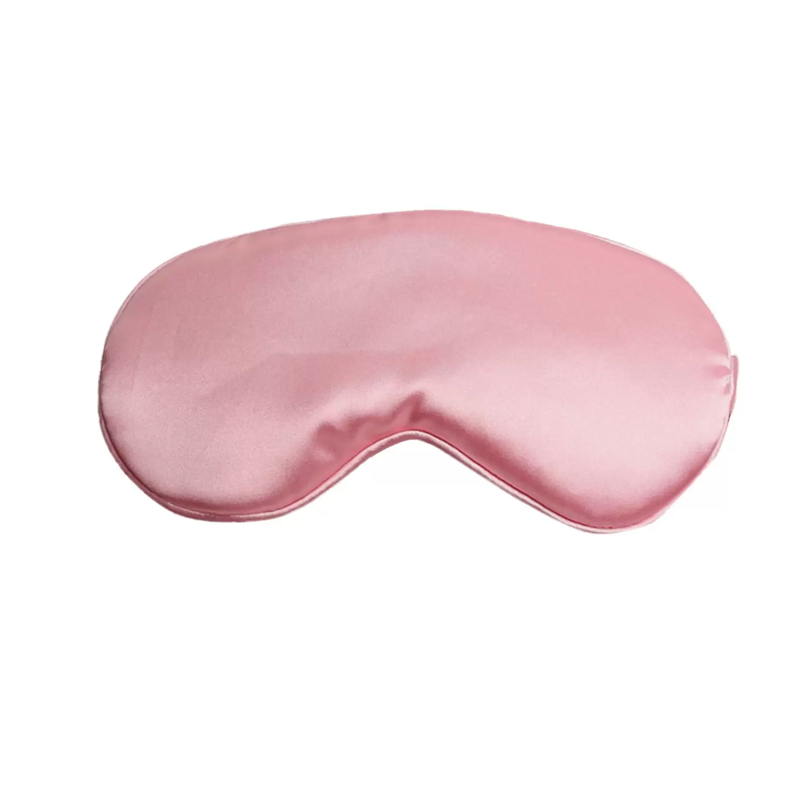 ZTTD Sleep Mask Silk Blackouted Soft Travel Mask With Adjustable Strap Sleep Eye Mask. All Skin Types. Light Pink