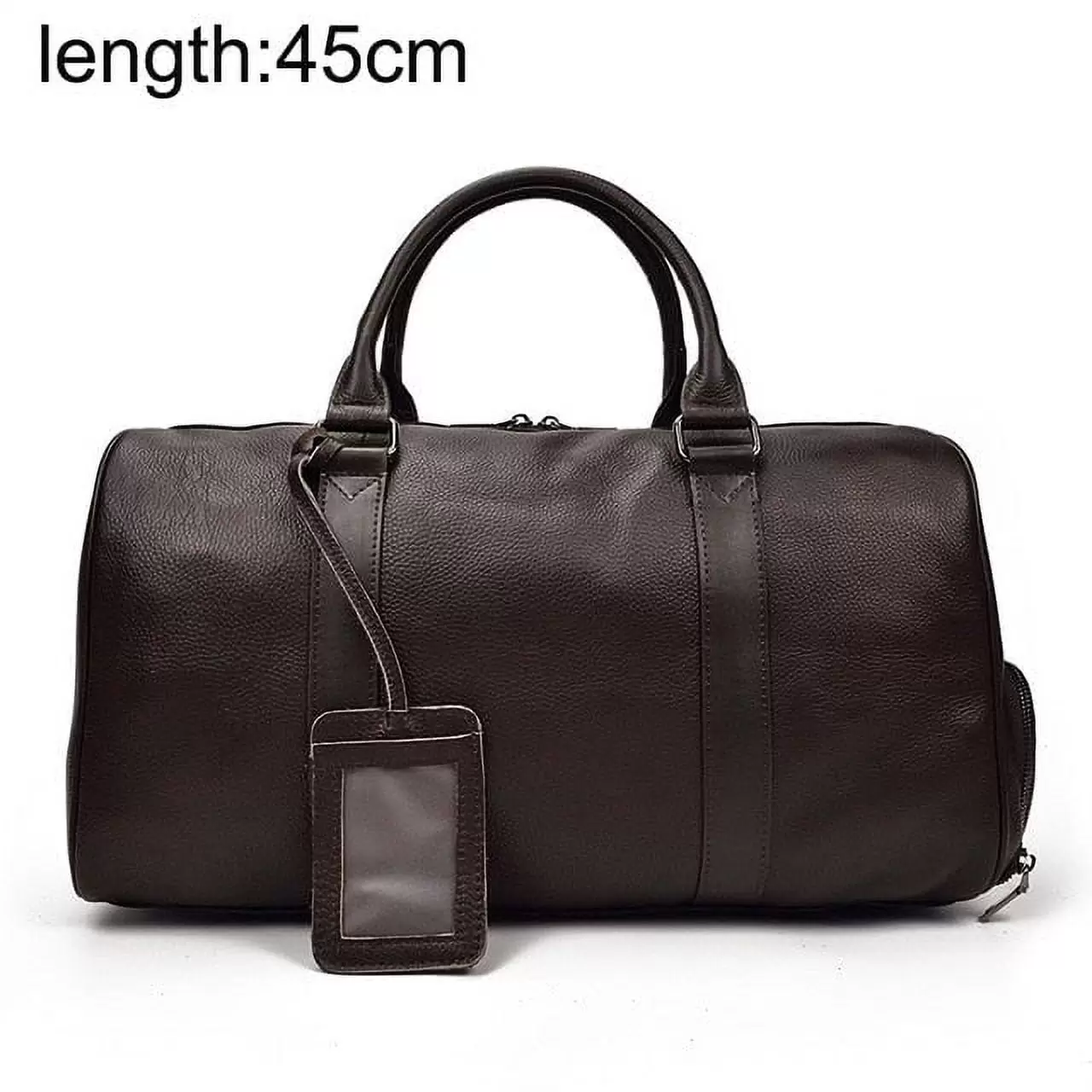 Zee Leather - Large Luggage/ Travel made of Cowhide Genuine Leather Travel Duffle Bag