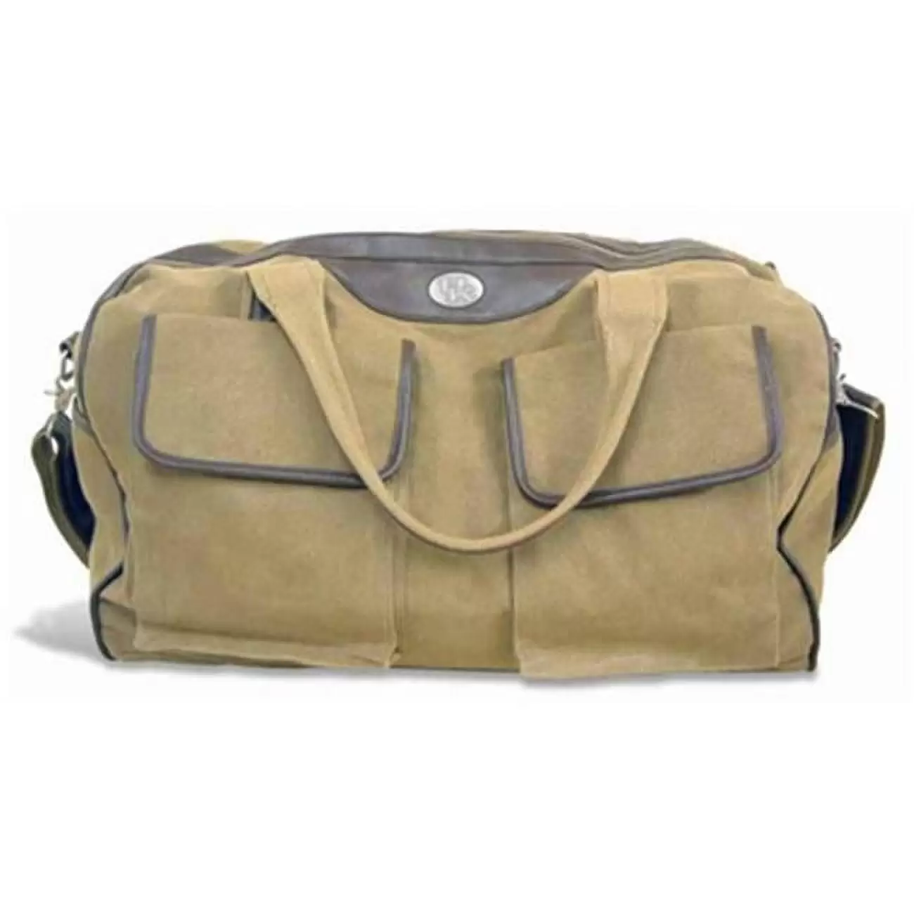 ZeppelinProducts UKY-BWX1-KHK Kentucky Duffel Bag Waxed Canvas- 21 x 15 x 12