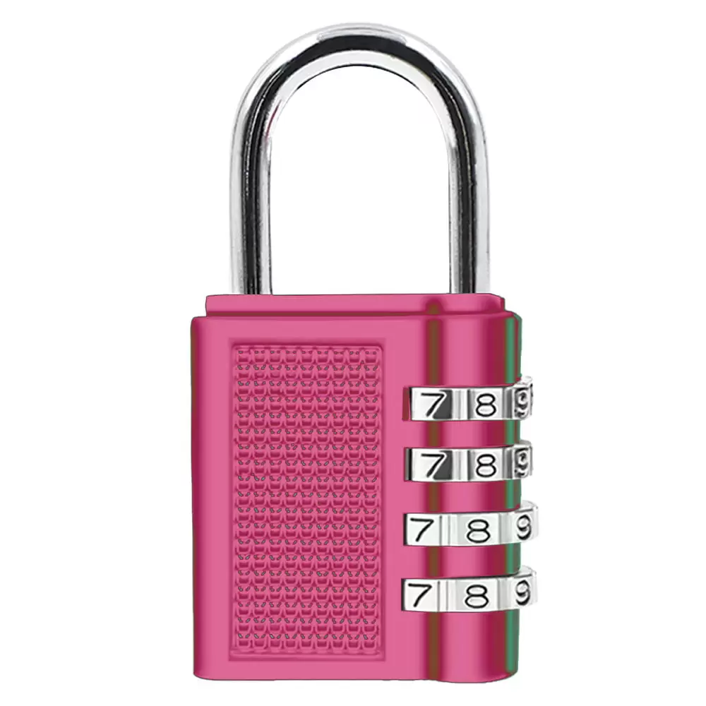 Zinc alloy digital password lock padlock luggage gym anti-theft lock