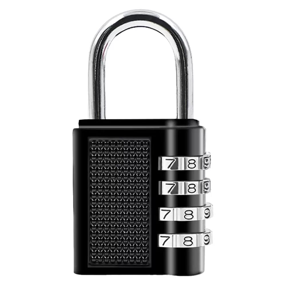 Zinc alloy digital password lock padlock luggage gym anti-theft lock