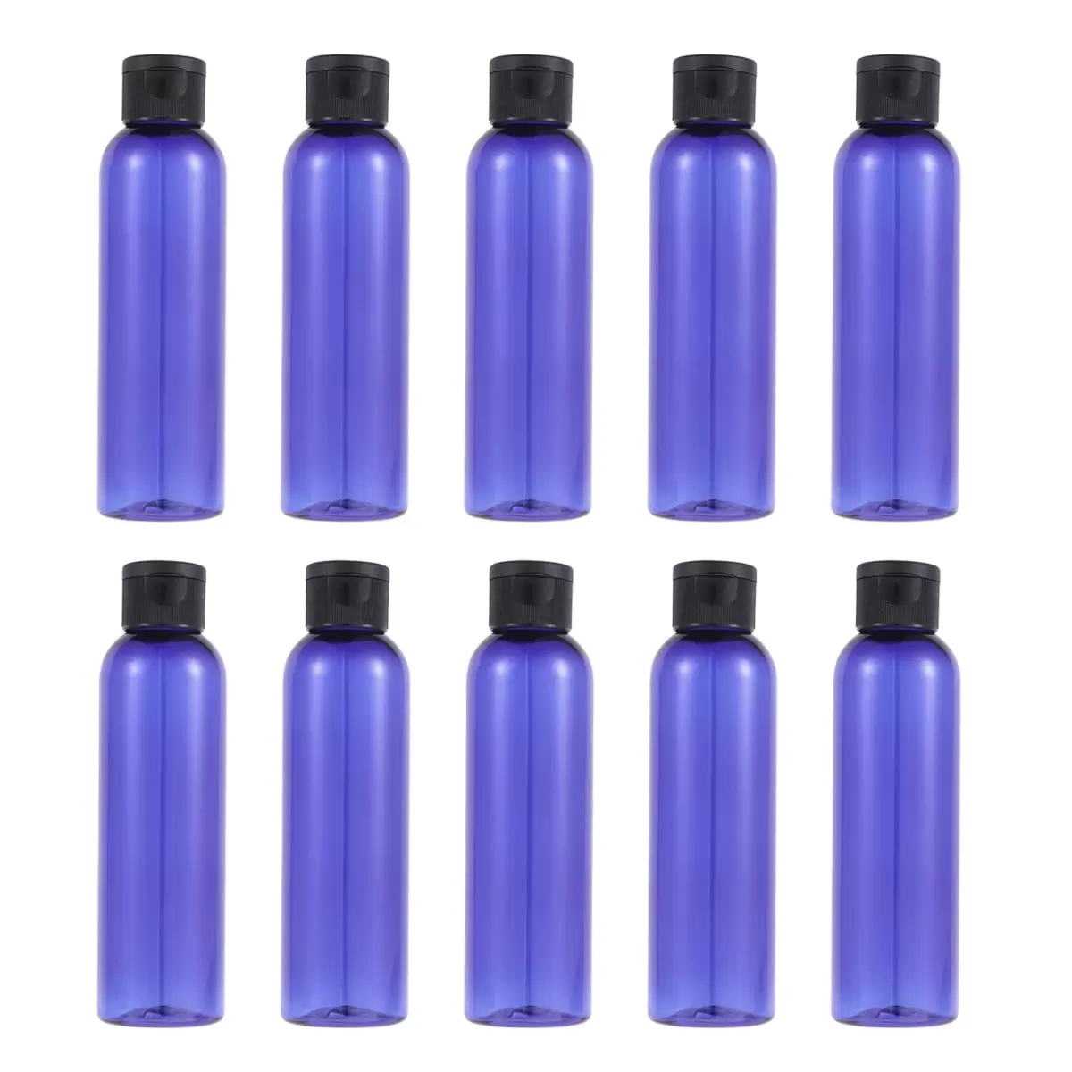 Zonh 16pcs 150ml Refillable Travel Bottles for Business & Personal Trips