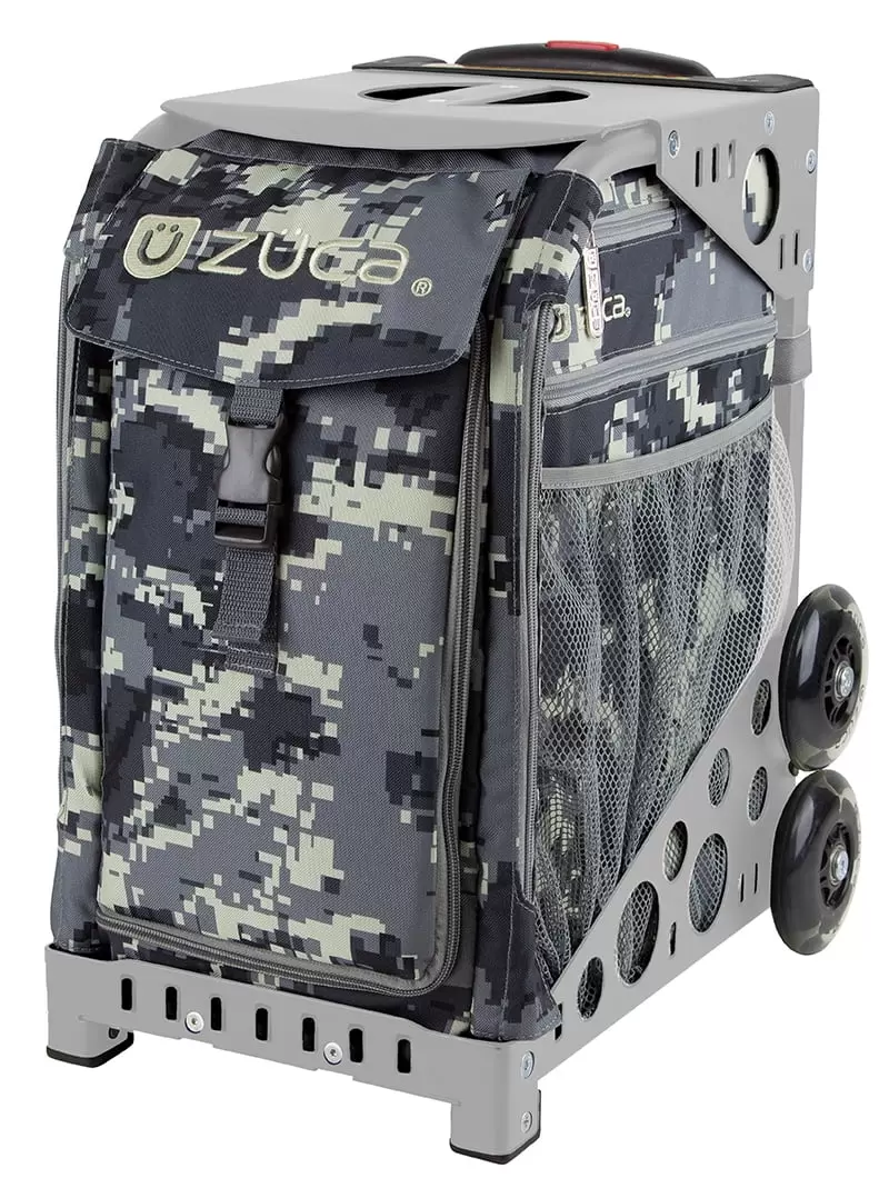 Zuca 18 Sport Bag - Anaconda with Flashing Wheels (Gray Frame)