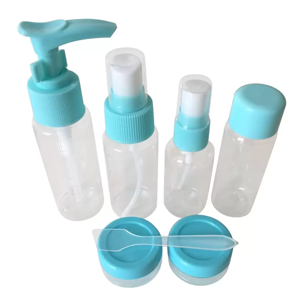 acdanc 7-Pack Plastic Empty Travel Bottles 2oz Toiletry Cosmetic Refillable Containers.beauty & personal care.beauty and personal care.skin care products for face