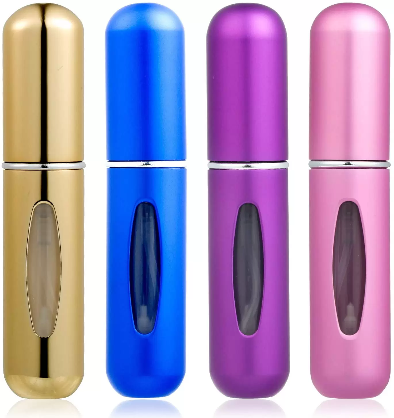 acdanc Mini Perfume Bottles. 5Ml Portable Travel Atomizer Spray Refillable Perfume Bottle(4 Pieces)