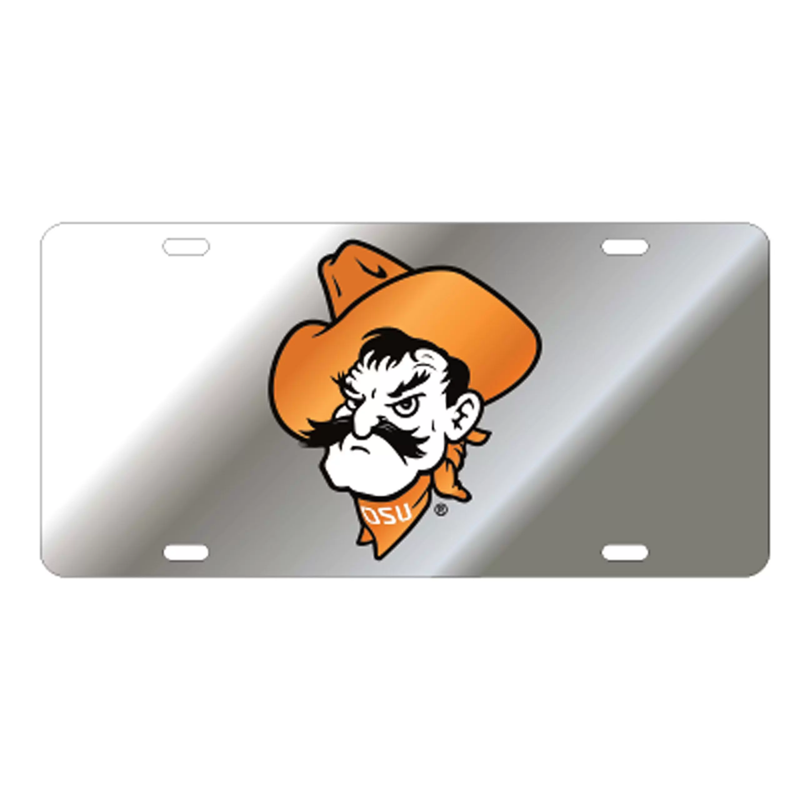 Oklahoma State TAG (LASER SIL PISTOL PETE TAG (21606))