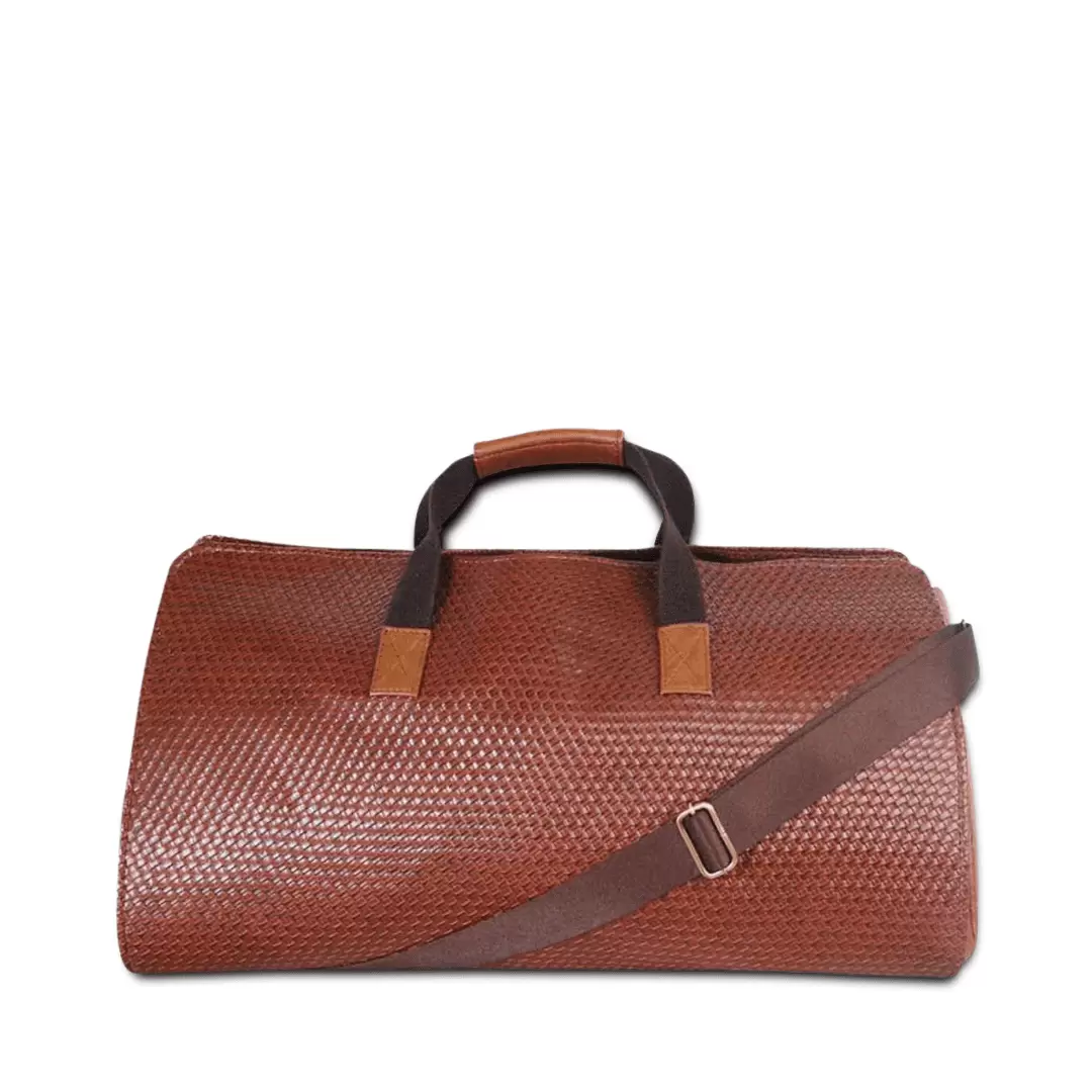 The Brown Business Traveler by Strutt The Unisex Duffle bag specially designed for work travel