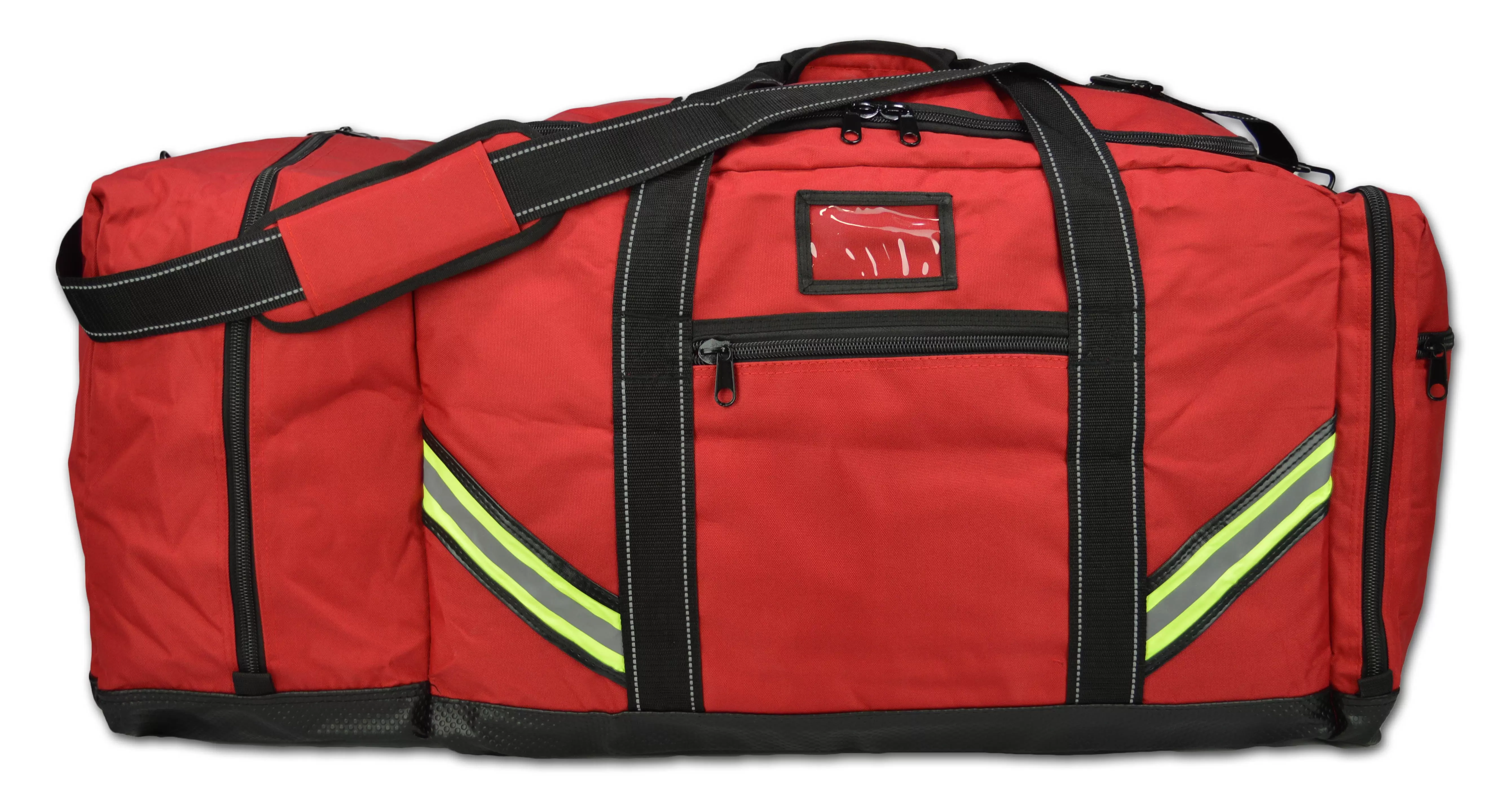 Lightning X Firefighter Premium 3XL Step-In Turnout Gear Bag - Red w/ NO LOGO (Customizable)