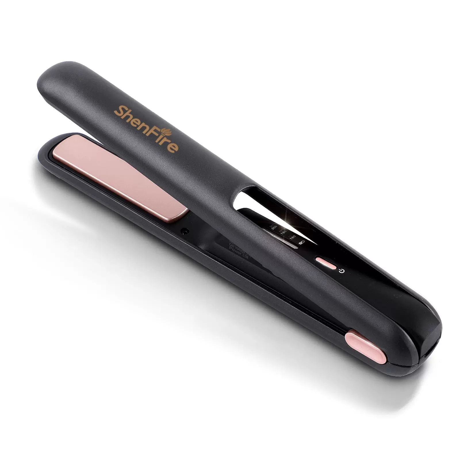 Cordless Hair straightener. Cordless Flat Iron. Wireless Portable Hair Straightener. Ceramic Mini Travel Flat Iron. Type-C Rechargeable. Adjustable 3 Heating Modes Fast Heat Up. Black