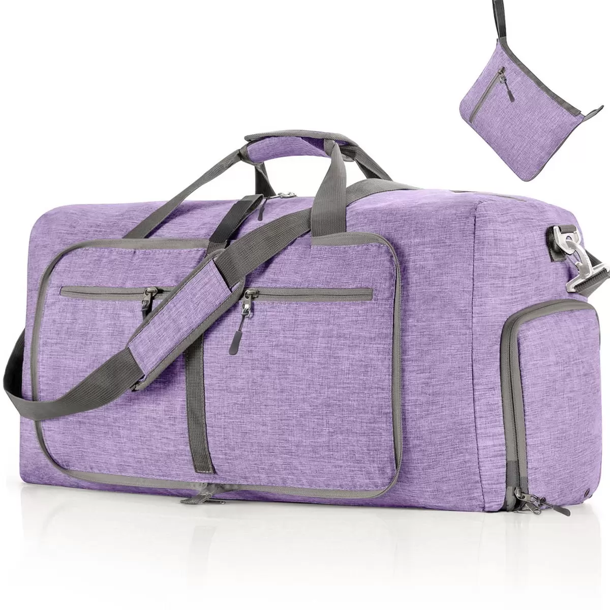 Foldable Female Portable Large Capacity Storage Travel Sport Fitness Bag