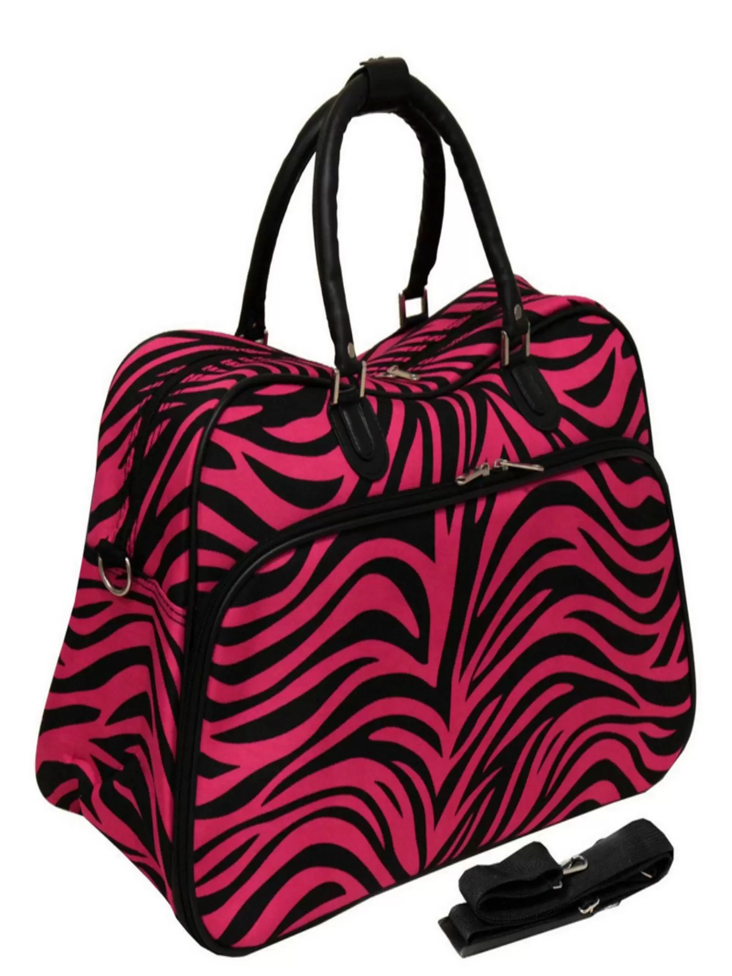 World Traveler Zebra 21 in. Carry-On Duffel Bag