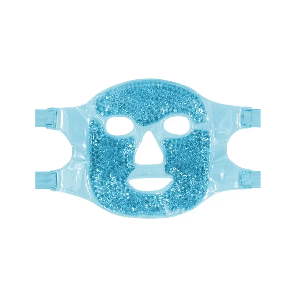 Cold Face Eye Mask Ice Pack Reduce Face Puff.Dark Circles.Gel Beads Hot Heat Cold Compress Pack.Face SPA for Woman Sleeping. Pressure. Headaches. Skin Care.sky blue.sky blue .G202130