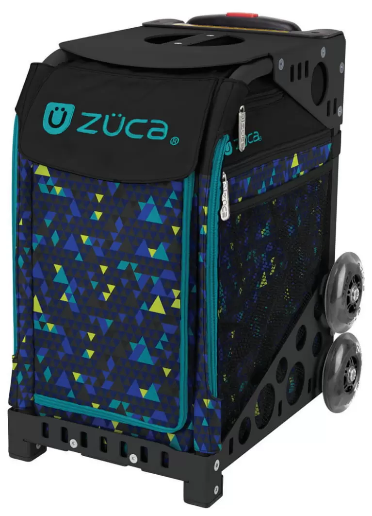 Zuca 18 Sport Bag - Nexus with Flashing Wheels (Black Frame)