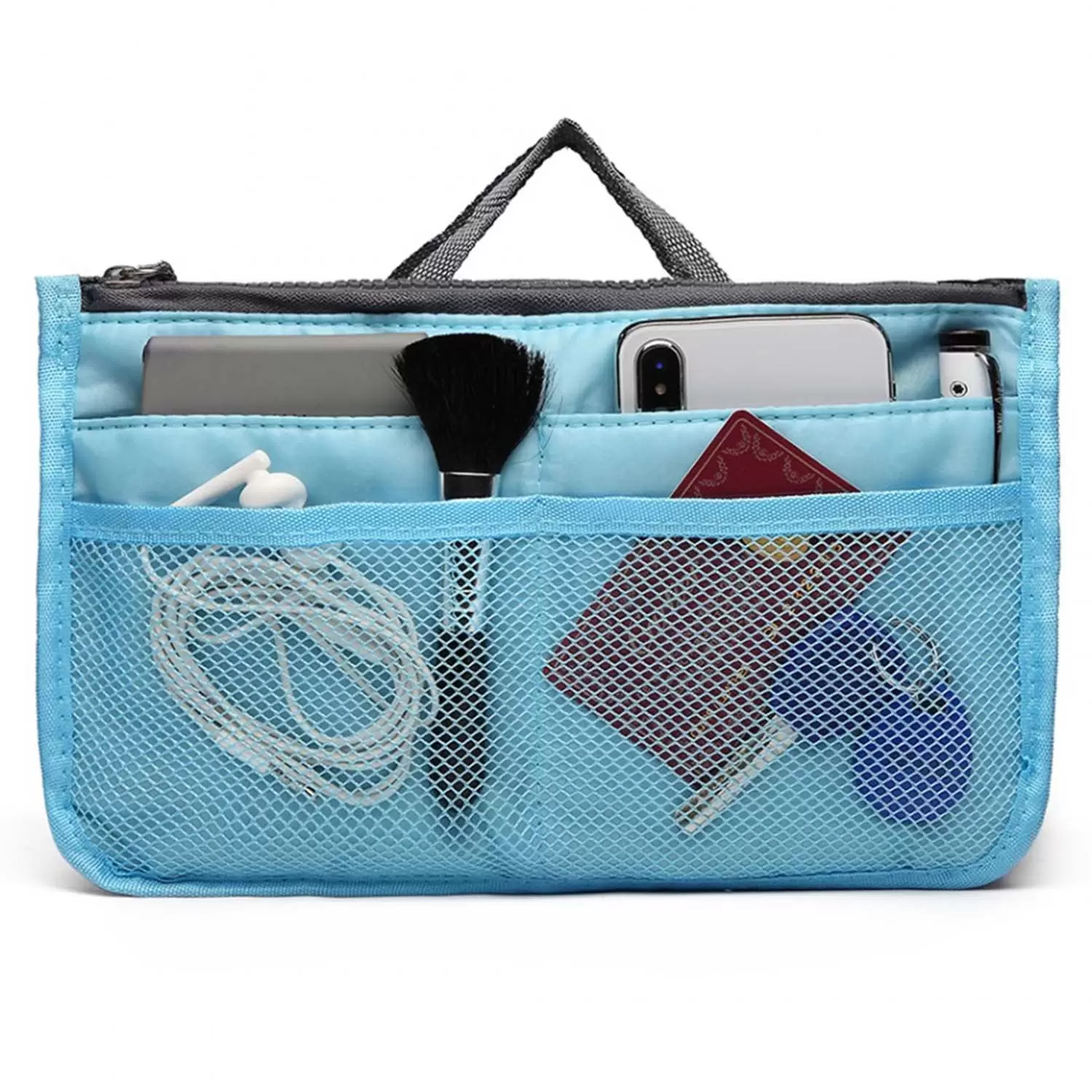 Portable Cosmetics and Toiletry Organizer-Blue