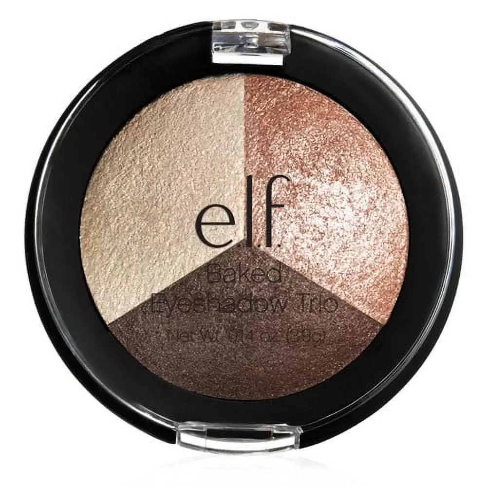 e.l.f. Baked Eyeshadow Trio. Peach Please. 0.14 oz