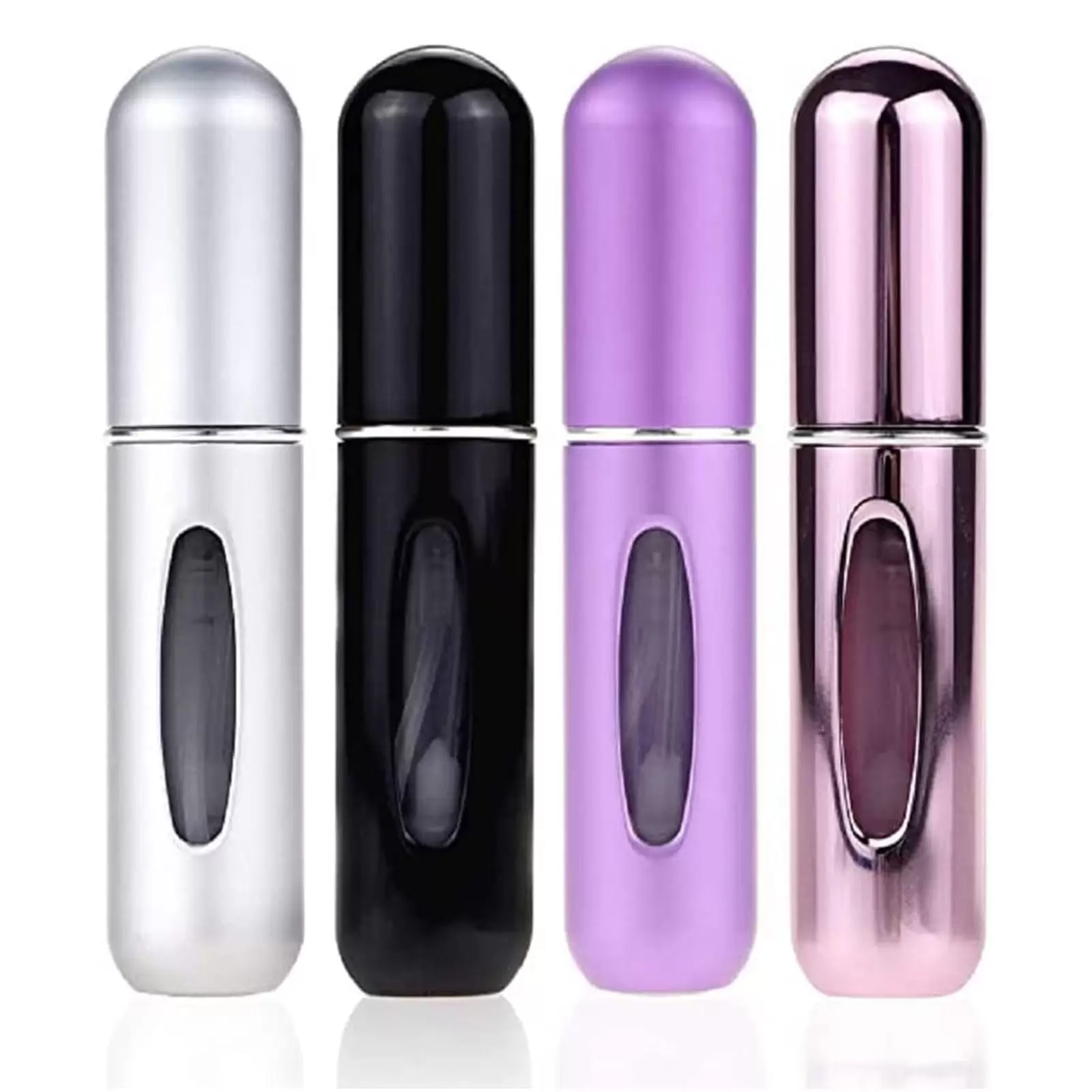 Gecheer 4PCS 5ml Portable Refillable Perfume Atomizer Bottle Perfume Bottle Refillable Perfume Spray for Travel Use