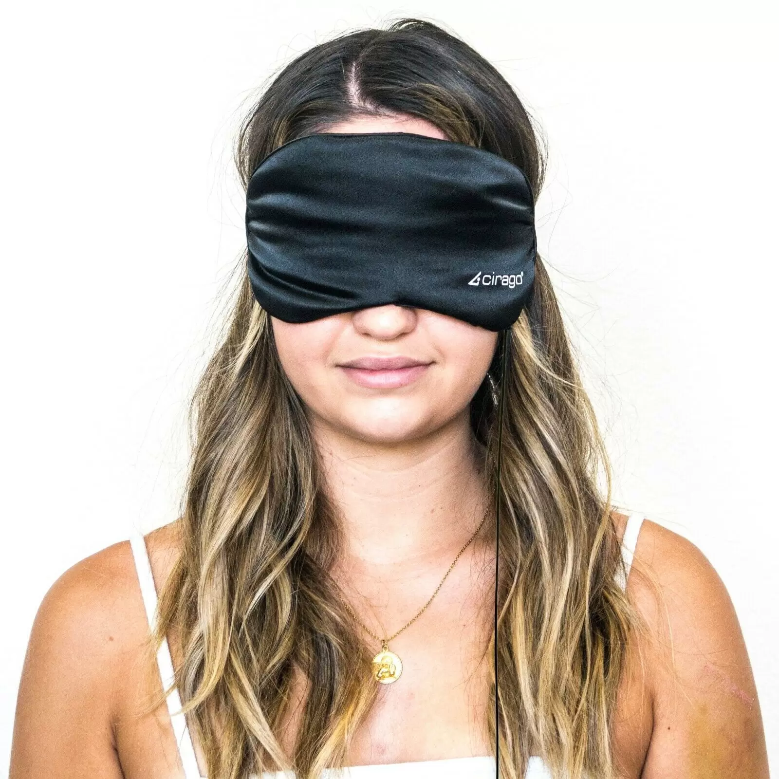 Cirago Graphene Far Infrared Heating Eye Mask. For Eye Relaxation. Graphene Electric Heat Pad. USB Heating Eye Support