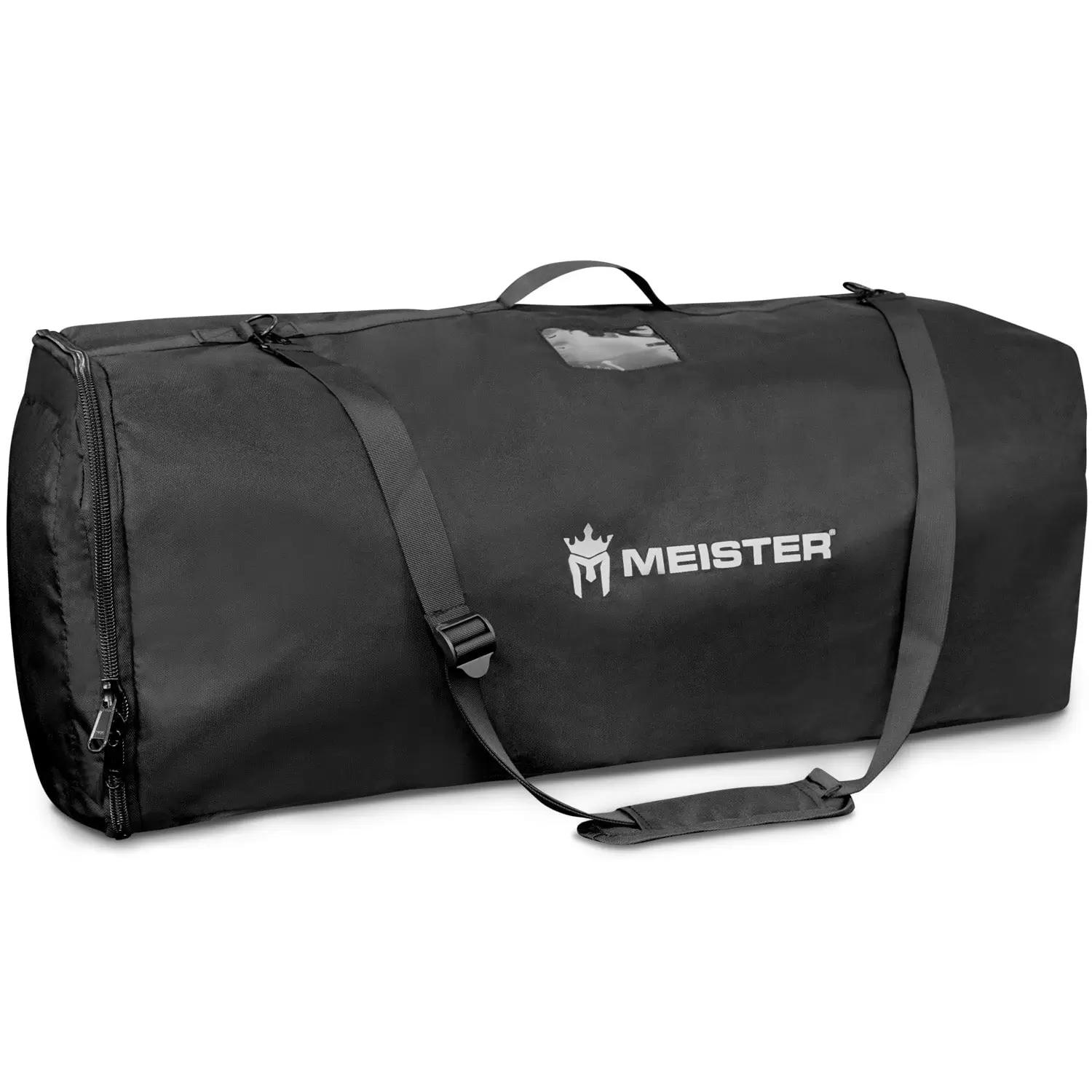 Meister Pack Duffel Bag - Protective Waterproof Airplane Travel Case for Backpacks up to 75L - Black