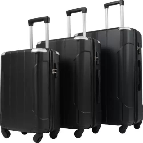 Merax Luggage Sets with TSA Locks. 3 Piece Lightweight Expandable Luggage with Reinforced Corner 20inch 24inch 28inch