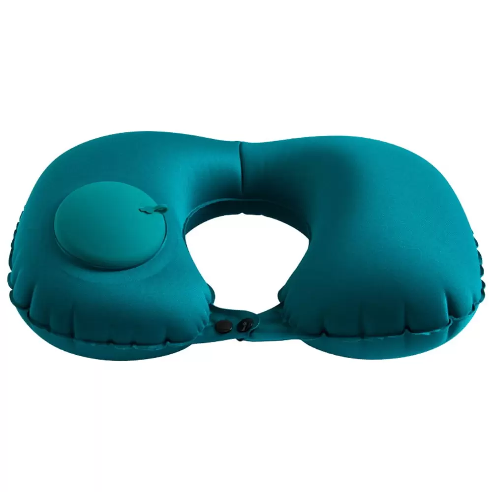 Inflatable Airplane Pillow. Neck Travel Pillows - Portable Head and Neck Support Pillows in Flight. Compact Travel Pillows for Airplanes