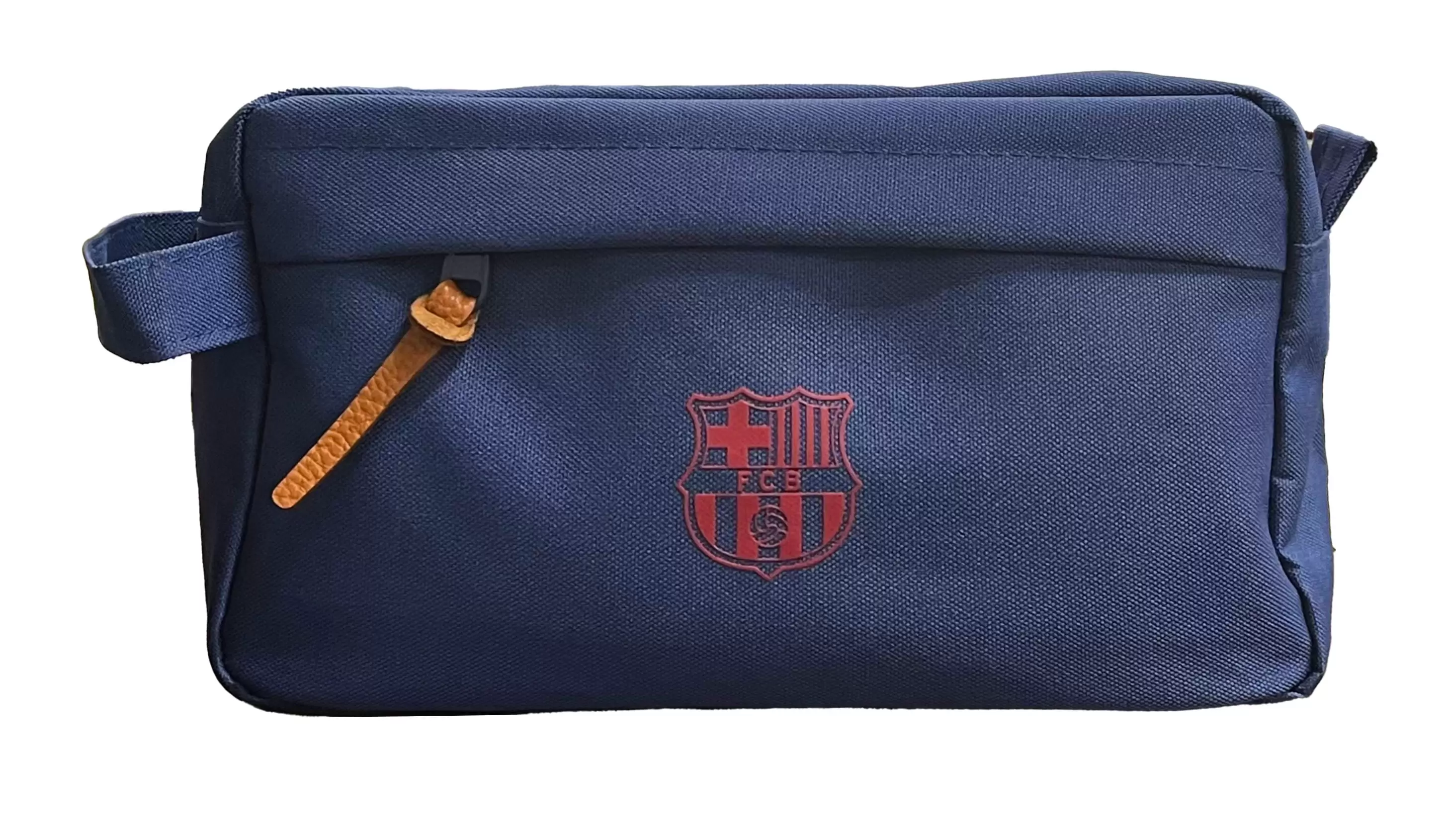 Icon Sports FC Barcelona Official Drawstring Gym Soccer Toiletry Bag Travel Bag