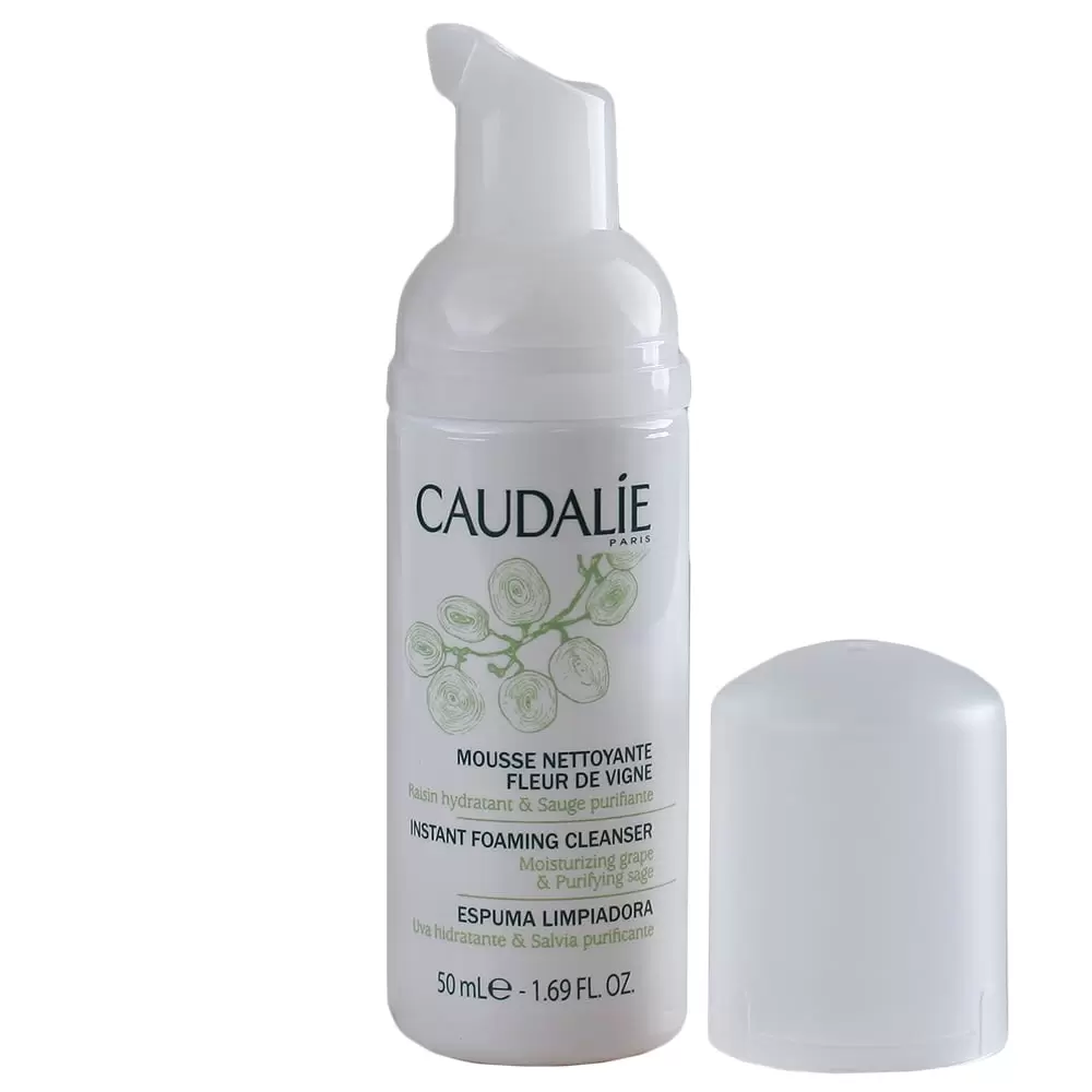 Caudalie Instant Foaming Cleanser. Travel Size 1.69oz/50ml