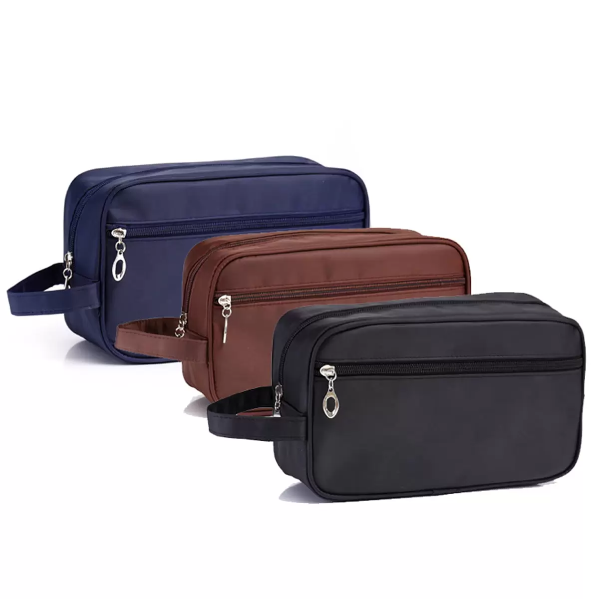 QingY-Women Men Travel Toiletry Bags Double Layer Cosmetic Storage Bag