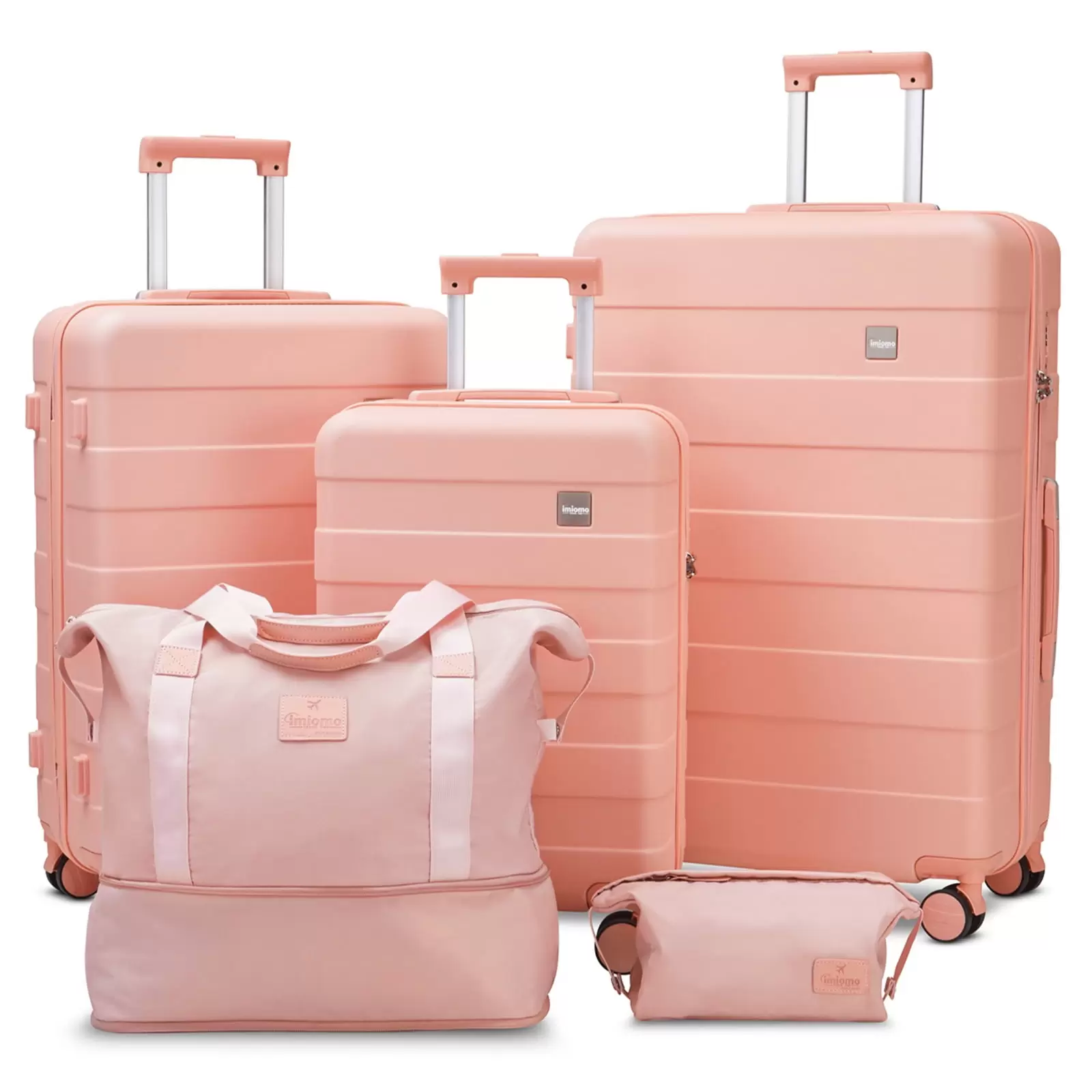 imiomo Luggage. ABS Hard Luggage Set with Spinner Wheels. with TSA Lock. Lightweight and Durable (Unisex)