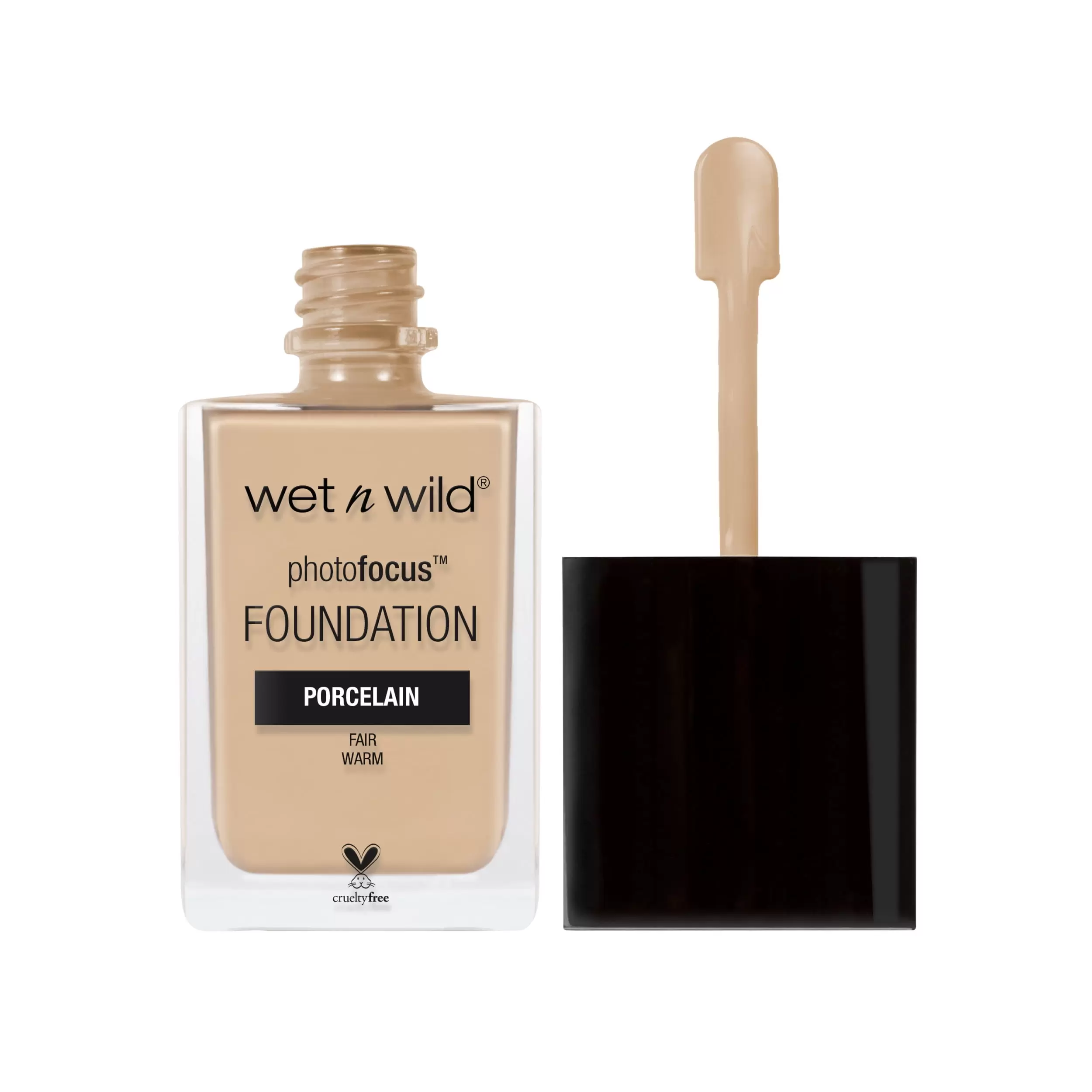 wet n wild Photo Focus Liquid Foundation. Fair. Matte. Porcelain. 1 fl oz